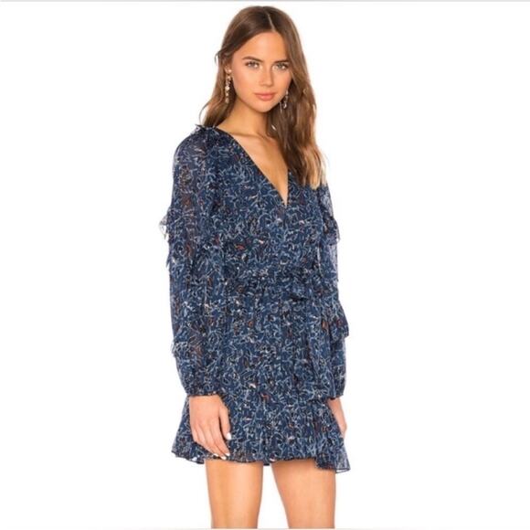 Ulla Johnson Maita Silk Dress in Dusk |Size 2 |NWT - Picture 6 of 15